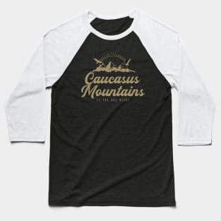 Caucasus Mountains Baseball T-Shirt